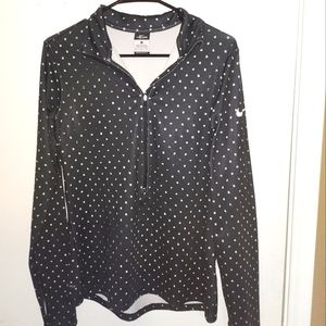 Womens Nike Pro-Fit half zip pullover Large